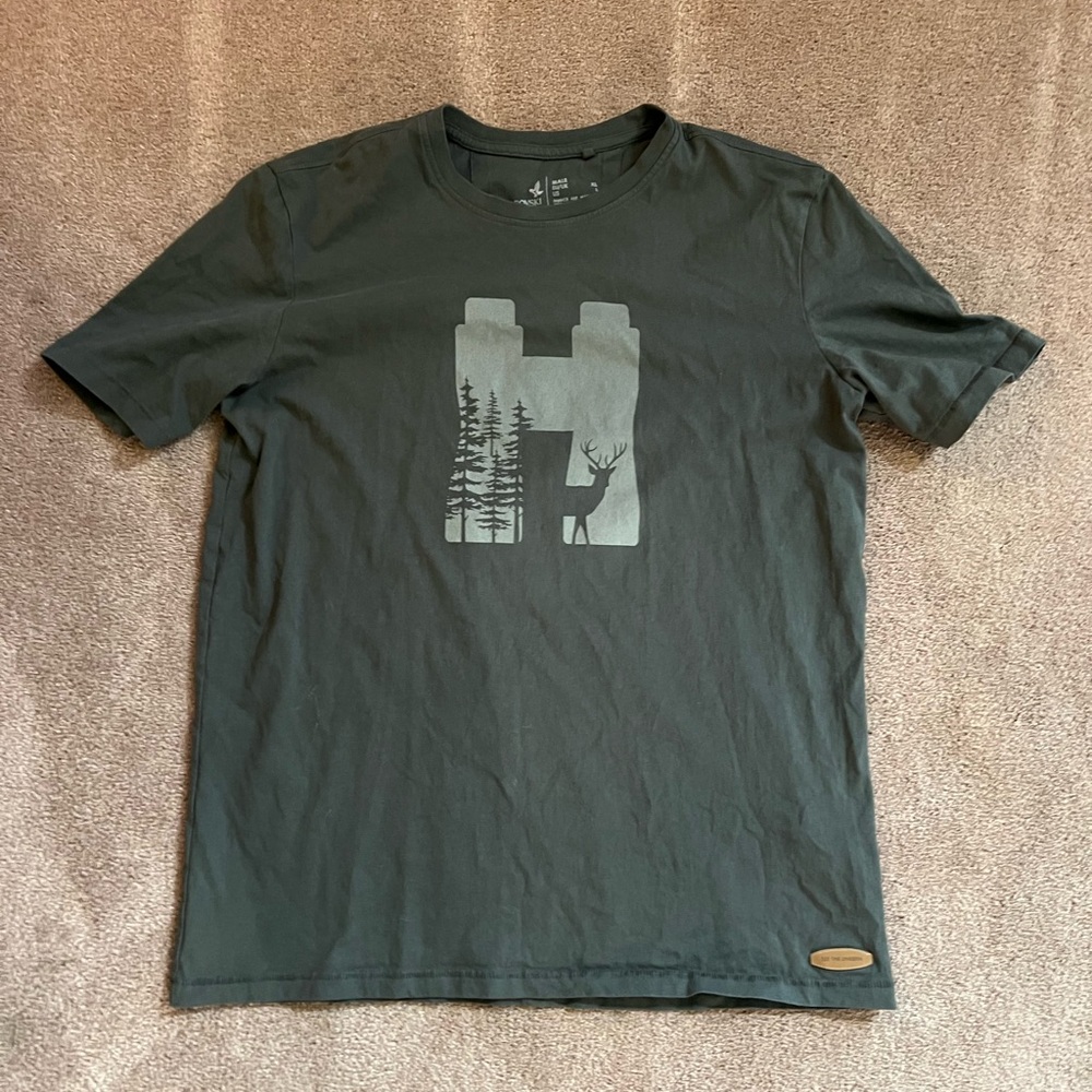 Swarovski Forest Green Graphic Tee UK XL/US L